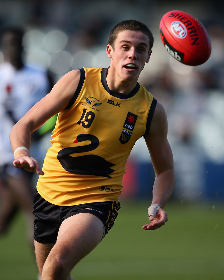 AFL 2015 Under 18 - VIC C v WA Jake Waterman in action for WA at last year's U18 championships - ${keywords}
